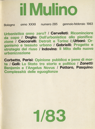 Copertina del fascicolo dell'articolo L'opinione pubblica italiana di fronte alla pena di morte
