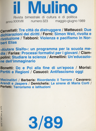 Copertina del fascicolo dell'articolo Tre città da distruggere. Napoli, Firenze, Venezia e la politica urbanistica del Pci