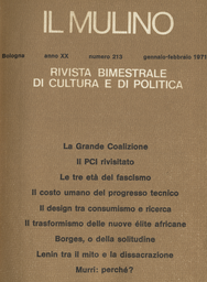 Copertina del fascicolo dell'articolo Crisi del libro e libertà della cultura