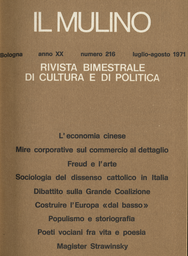Copertina del fascicolo dell'articolo Magister Strawinsky