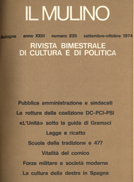 Copertina del fascicolo dell'articolo La rottura della coalizione tripartita: maggio 1947